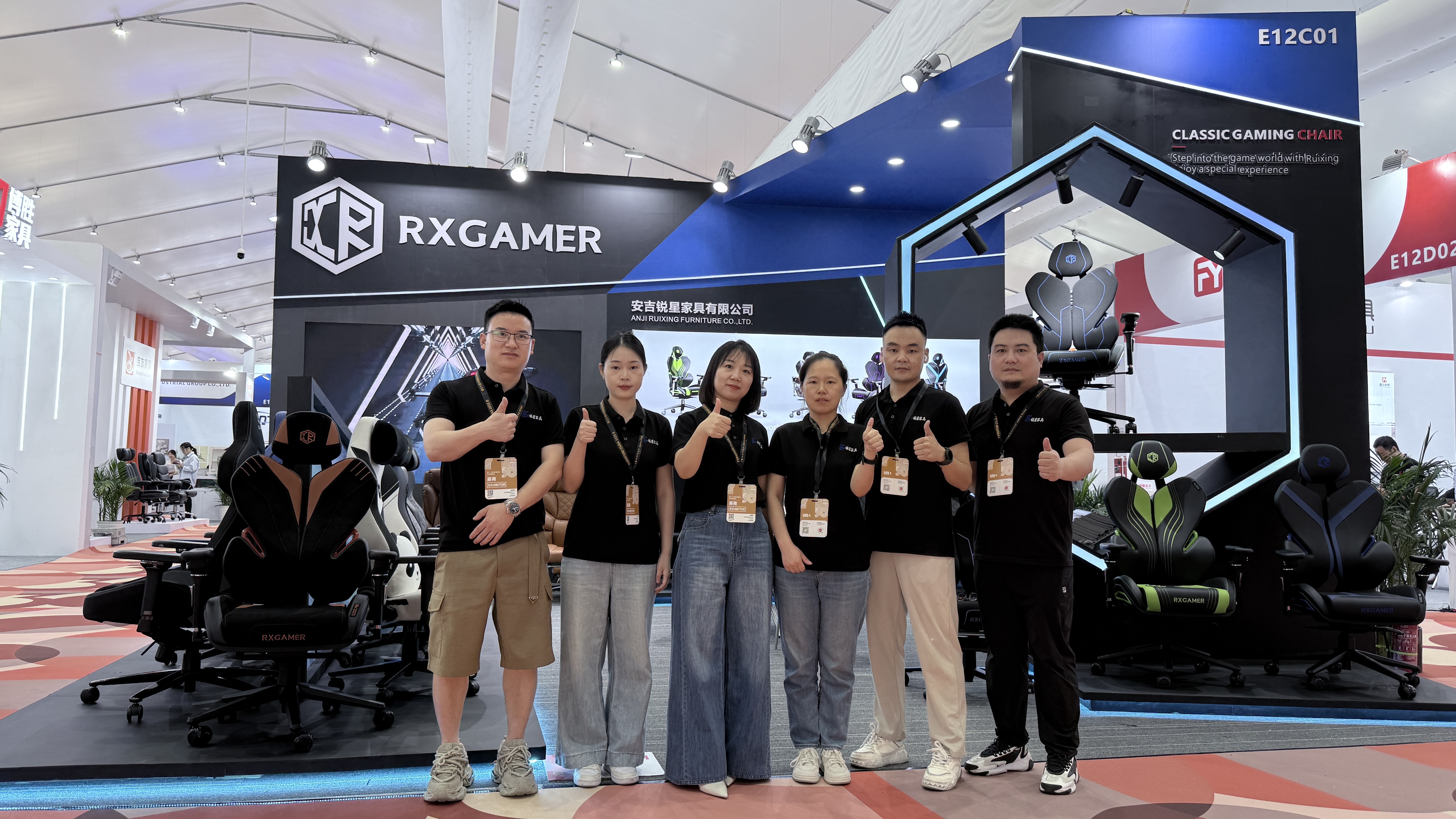 Anji Ruixing Furniture يعرض بنجاح في معرض China International Furniture الثلاثين