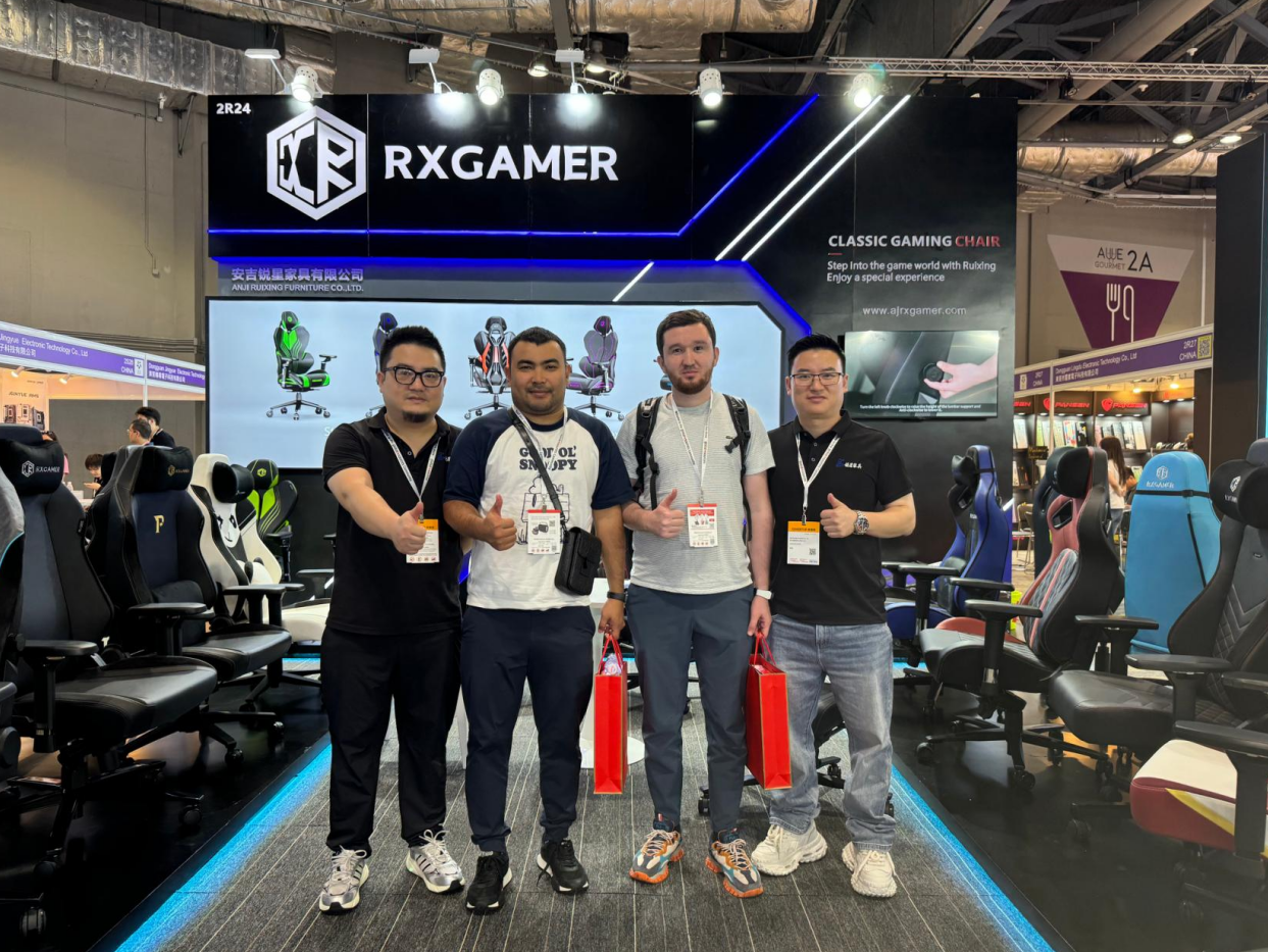 شركة Anji Ruixing Furniture Co., Ltd. تتألق في معرض هونغ كونغ للإلكترونيات لعام 2025 (الخريف)