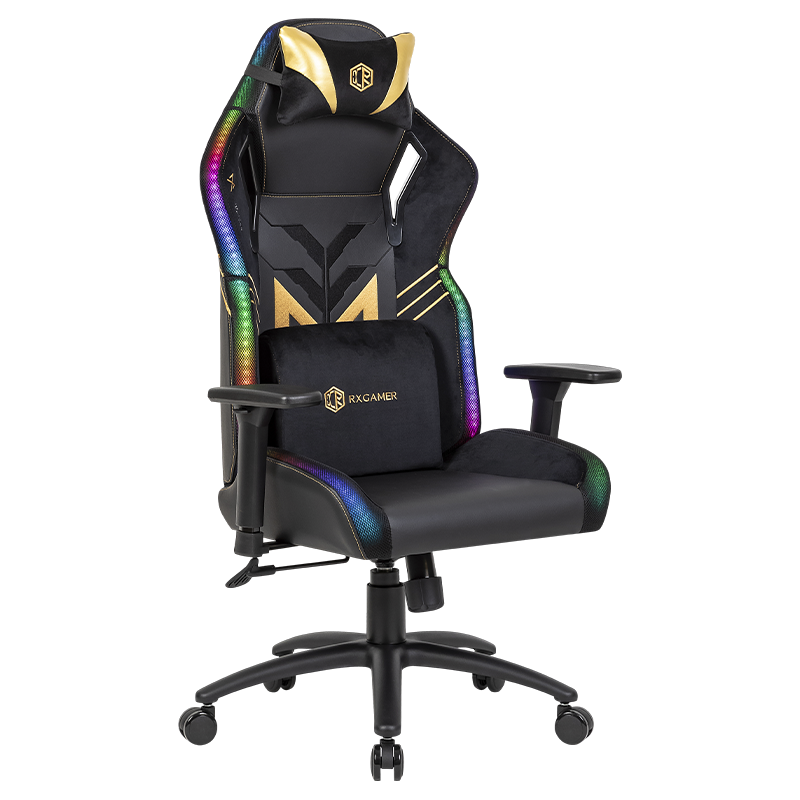 كرسي الألعاب RXGAMER RX-2084 Little Monster 3D القابل للتعديل بشريط إضاءة LED