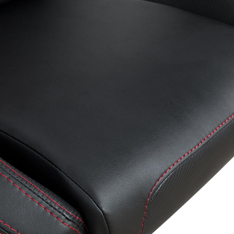 كرسي ألعاب RXGAMER RX-2060 أسود من القماش المخلوط المقاوم للتحلل المائي